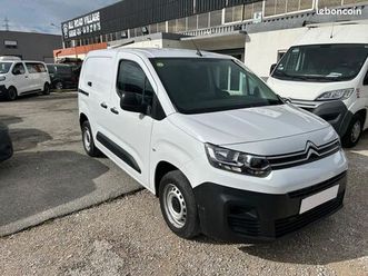 citroën berlingo berlingo hdi 100 cv 3 places prix ht 1ere main