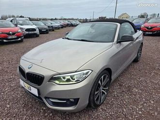 bmw série 2 cabriolet 220d 190ch sport bva8 (f23) 2 portes cabriolet (juil. 2015) (co2 113)