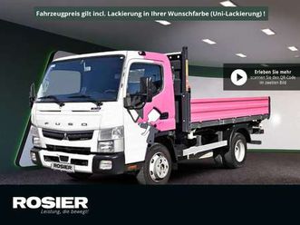 fuso 7c18 kipper scattolini dreiseitenkipper
