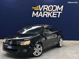 volkswagen eos finition carat / 1.4 tsi 160 - décapotable - gps - cuir