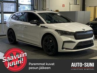 skoda enyaq 80x 4x4 sportline iv - korko 2,99% + kulut - #lämpöpumppu #matrixled #adapt.vakkari #panorama #360kamera #koukku #2xvanteet/2xrenkaat #merkkihuollet