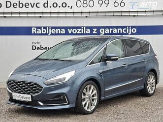 ford s-max 2.0 ecoblue 140 kw vignale auto 7 sedežev panorama