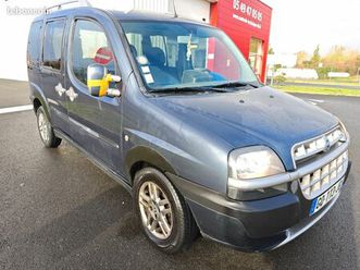 fiat doblo diesel monospace 1.9 l jtd 100 cv 5 places 111000 kms