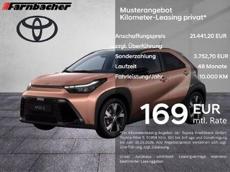 toyota aygo x 1,5 hybrid teamplayer *shz *rcam *led