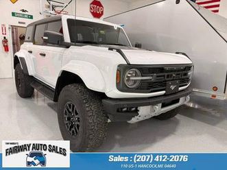 take a look at this 2024 ford bronco raptor only 6k miles!! p-maine
