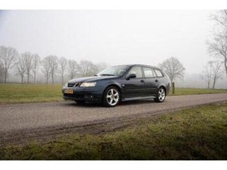 saab 9-3 1.8 t sport estate aut 2006 blauw — saab — marktplaats