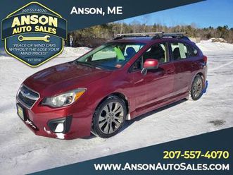 2014 subaru impreza 2.0i sport premium