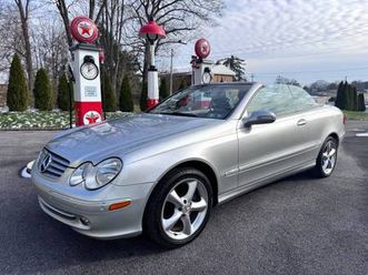 2005 mercedes clk320 cabriolet 90,000 miles clean carfax like new