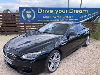 bmw série 6 gran coupe 640d xdrive pack m 313 cv