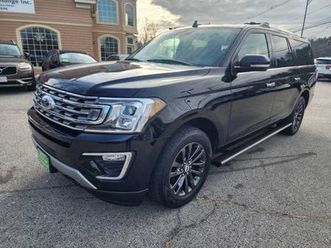 2019 ford expedition max limited awd 8 pass seating clean carfax