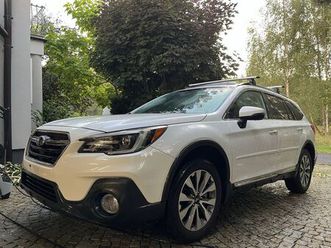 subaru outback 3.6r touring 51 tys km pelna historia, biala perla 2019 nekla • olx.pl