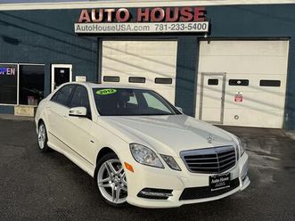 used 2012 mercedes-benz e-class 4matic