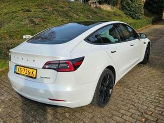 teslamodel3 2019 pearl white long range dual motor awd75 kwh — tesla — marktplaats