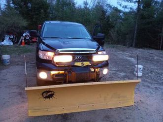 2012 toyota tundra 4wd fisher plow truck 122k