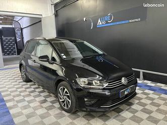 volkswagen golf sportsvan 1.4 tsi 125ch edition sound (carplay + caméra de recul)