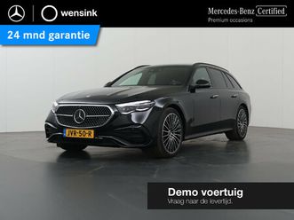 mercedes-benz e-klasse estate 300e sport edition | panoramaschuifdak | premium plus | airmatic| rijassistentiepakket plus | stoelventilatie | burmester | nappa 