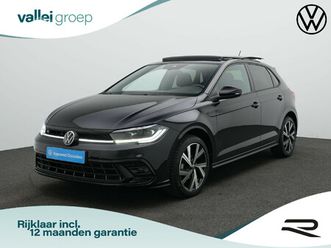 volkswagen polo 1.0 tsi 95 pk dsg r-line | panoramadak | iq light | achteruitrijcamera | stoelverwarming | adaptive cruise | navigatie