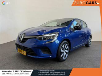 renault clio 1.0 tce 90 equilibre airco navi cruise control full led carplay premium color nl auto met historie!