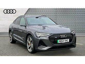audi e-tron sportback vorsprung 55 quattro