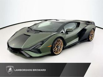used 2021 lamborghini sian awd