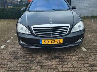 mercedes-benz s-klasse 3.5 s350 aut 2007 zwart met schuifdak — mercedes-benz — marktplaats