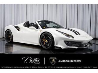 used 2017 ferrari 488 spider base