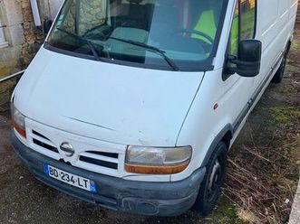 nissan interstar faible kilométrage