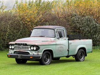 1960 dodge d100 5.2 v8 pickup manual