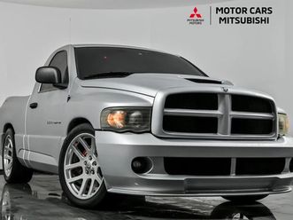 2004 dodge ram 1500 srt-10 2dr regular cab