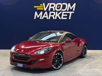 peugeot rcz finition technotep / 1.6 156 - détails r - aileron électrique - gps - sièges sport r