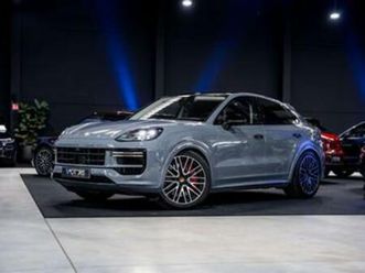 ② porsche cayenne 4.0 v8 turbo - e-hybrid - coupé - arctic gr — porsche — 2ememain