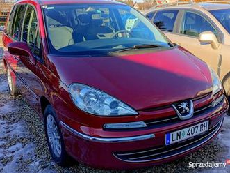 peugeot 807 2.0 hdi 120km 7 osób lift piekny bochnia - sprzedajemy.pl