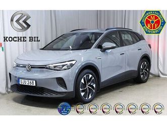 volkswagen id.4 pro performance, 530km räckvidd, s&v-hjul, batteritest