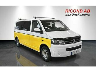 volkswagen t5 caravelle 2.0 tdi aut comfort campingutrustad lågmil