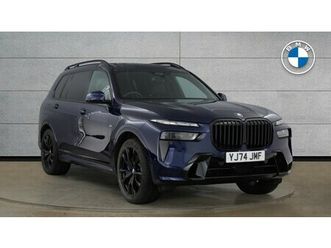 bmw x7 xdrive40d m sport 3.0 5dr