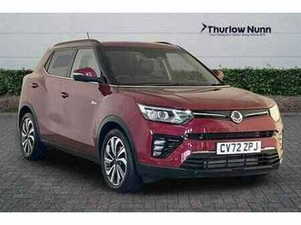 2023 ssangyong tivoli 1.5p ultimate nav suv 5dr petrol manual euro 6 (start/stop) (163 ps) suv petrol ma...