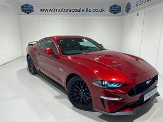 ford mustang 5.0 v8 (449ps) automatic gt 2dr fastback.