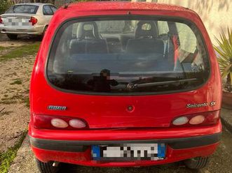 fiat 600 sx 2002 50.000km rossa