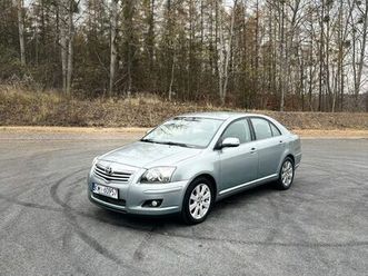 toyota avensis liftback d4d diesel sedan rybnik • olx.pl