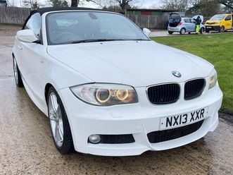 2013 bmw 1 series 2.0td 120d m sport convertible 2d