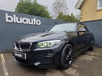2017 bmw 2 series 1.5 218i m sport (136bhp) convertible 2d auto