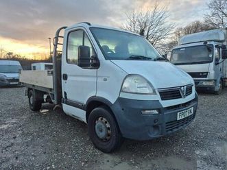 2007 vauxhall movano 3500 2.5cdti 120ps chassis cab chassis cab diesel manual