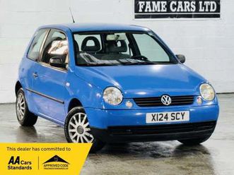 volkswagen lupo 1.7d s 3dr diesel manual