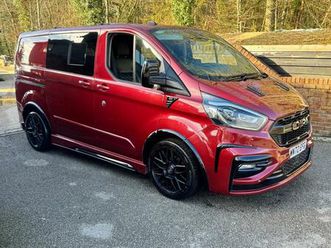 2022 ford transit custom gt carbon edition 2.0 ecoblue 185ps low roof d/cab limited van auto pane...