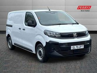 2025 vauxhall vivaro 1.5 turbo d 120 prime h1 van van manual