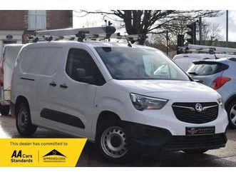 2019 vauxhall combo 1.6 combo 2300 edition s/s panel van diesel manual