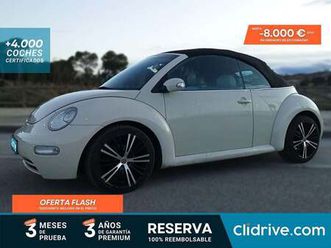 volkswagen beetle cabrio 2.0 aut.