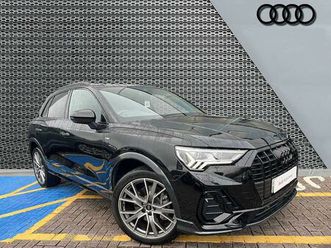 audi q3 tfsi e black edition 45 e s tronic