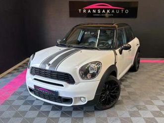 mini countryman r60 cooper sd all4 red hot chili - toit ouvrant panoramique - radar ar - interieur cuir