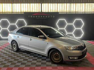 skoda rapid 1.6 tdi 105 ch cr fap green tec ambition - 1ere main + 4 pneu été